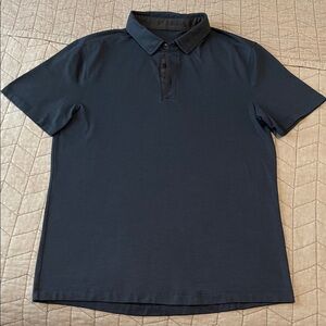Lululemon Athletica Dark Blue Polo Shirt